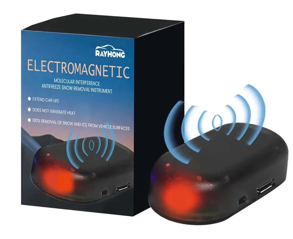 Dégivreur de Voiture Électromagnétique Portable – Plus Jamais de Glace