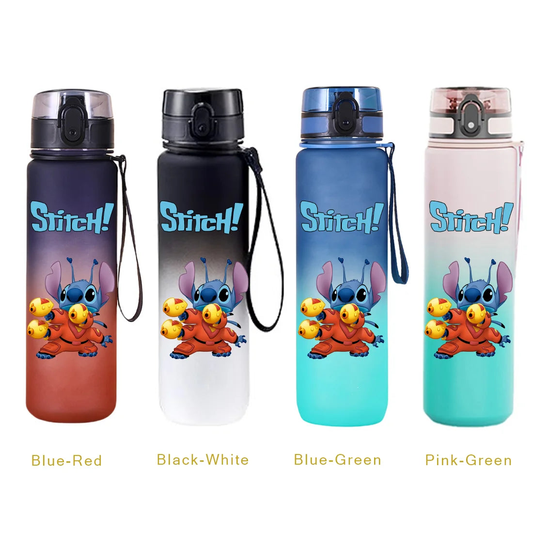 Gourde de Sport Stitch 650ML Anti_Fuite & Design Coloré
