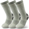 3Pairs Winter Men Socks Super Thick Thermal Mid Calf Socks Warm Wool Skiing Sports Socks