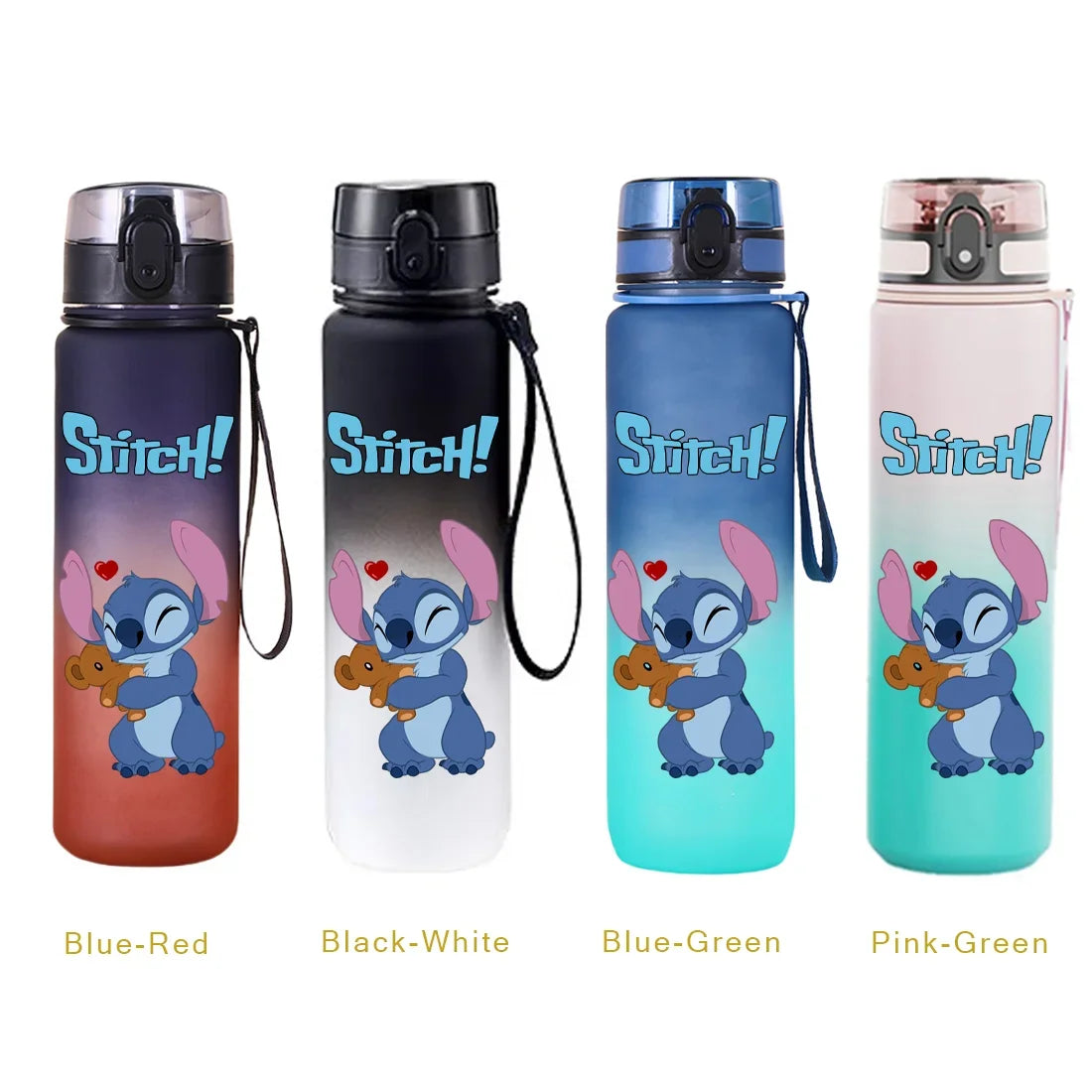 Gourde de Sport Stitch 650ML Anti_Fuite & Design Coloré