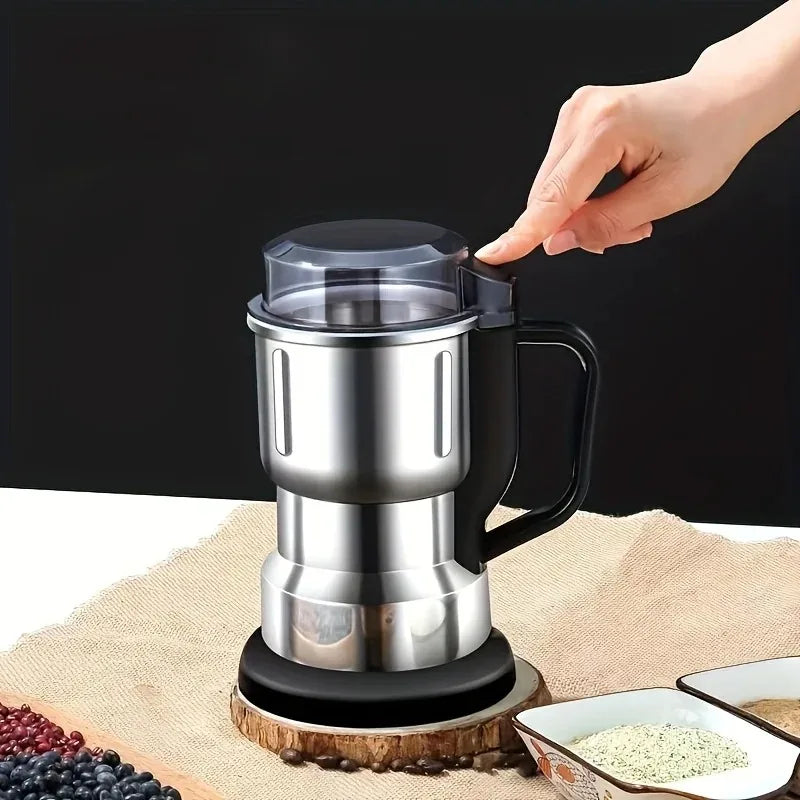 High Power Electric Coffee Grinder Kitchen Cereal Nuts Beans Spices Grains Grinder Machine Multifunctional Home Coffee Grinder