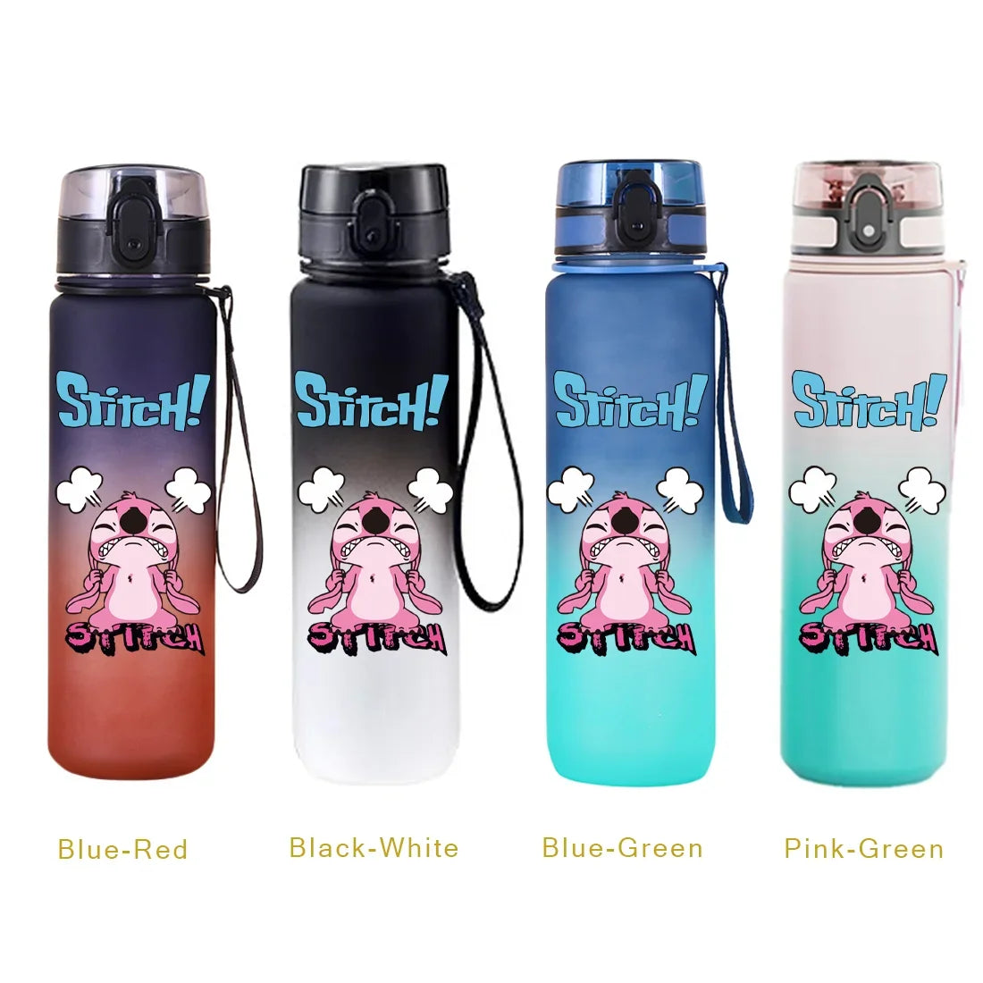 Gourde de Sport Stitch 650ML Anti_Fuite & Design Coloré