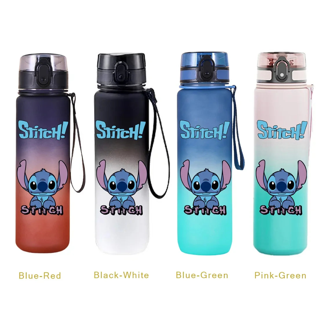Gourde de Sport Stitch 650ML Anti_Fuite & Design Coloré